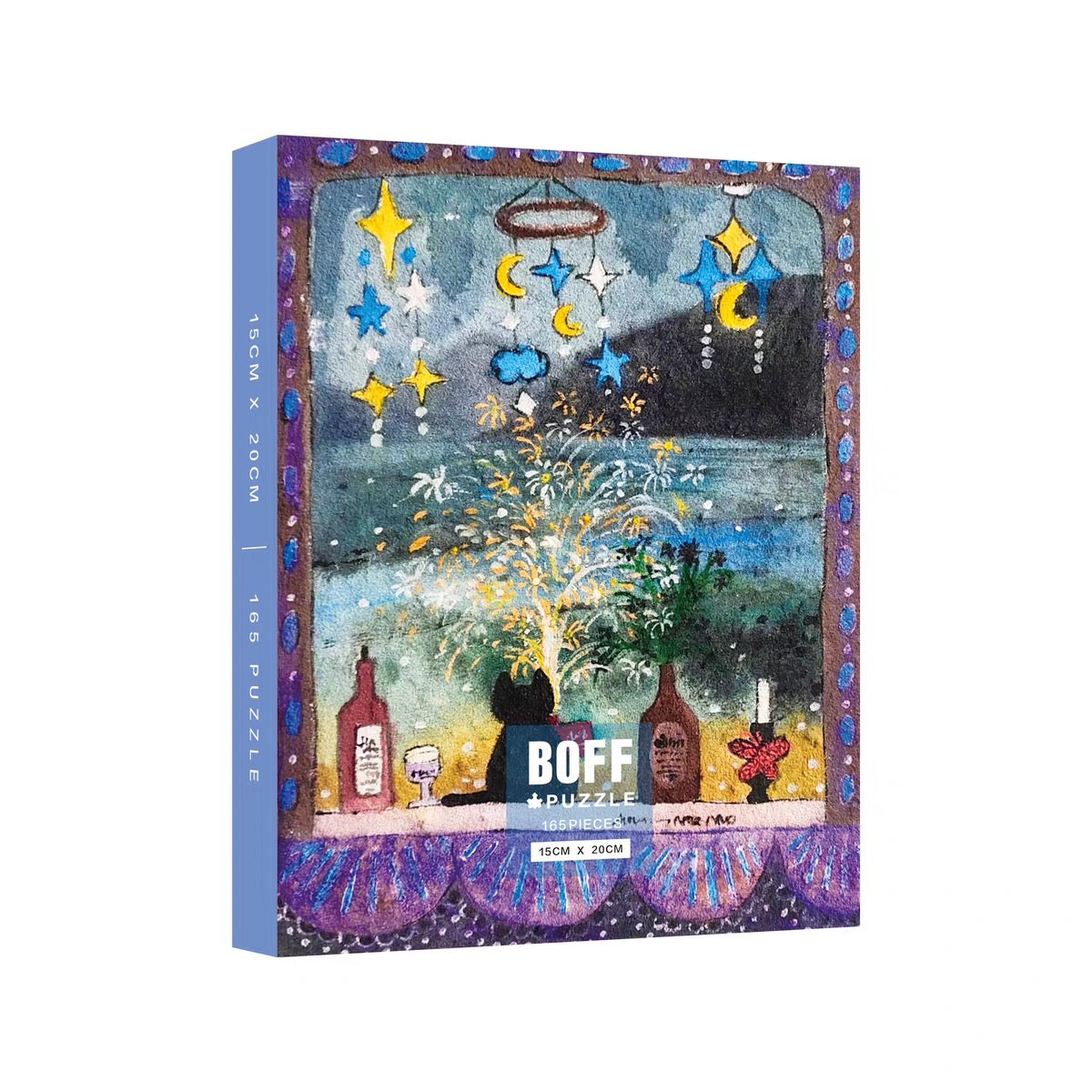 BOFF Puzzle Tie-Dye Memories 165 Piece Jigsaw Puzzle BOFF