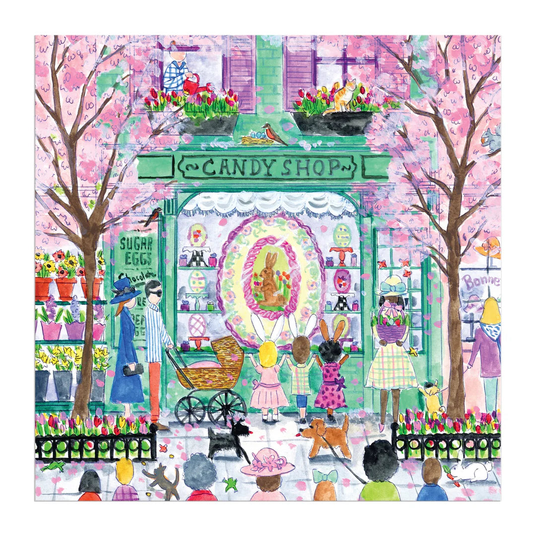 Michael Storrings Easter Candy Shop 500 Piece Puzzle Galison