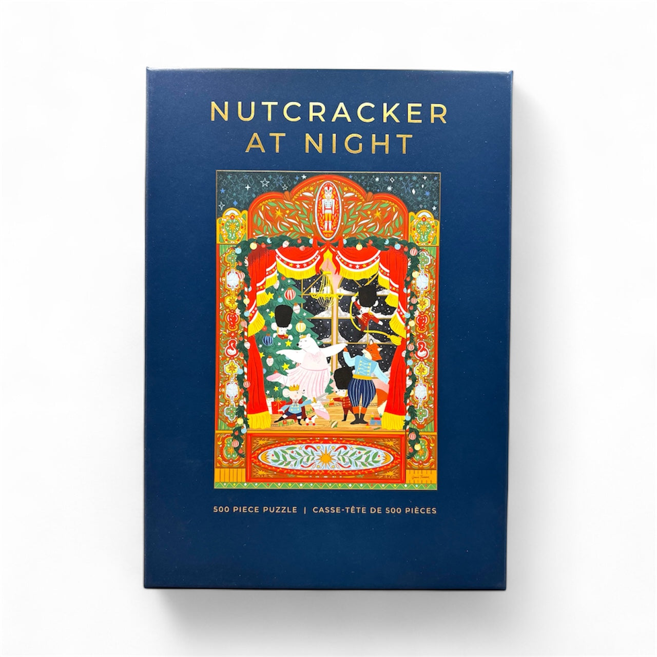 Hobbry Nutcracker at Night 500 Piece Puzzle