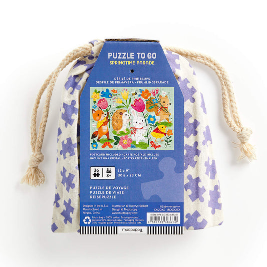 Springtime Parade Puzzle to Go Mudpuppy