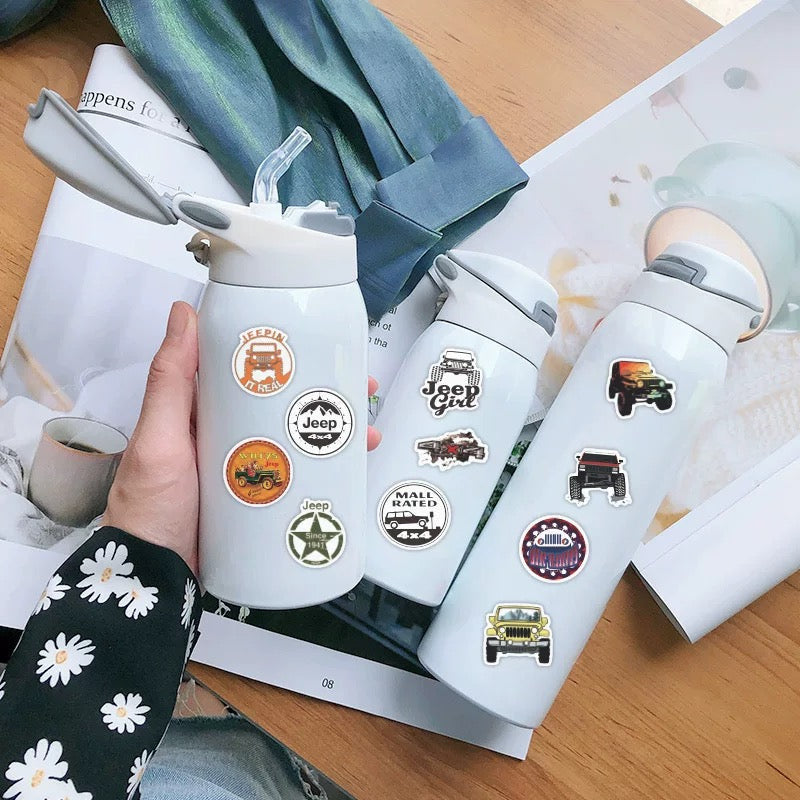 Jeep Car Graffiti Stickers - 50Pcs V Boutique Studio-New