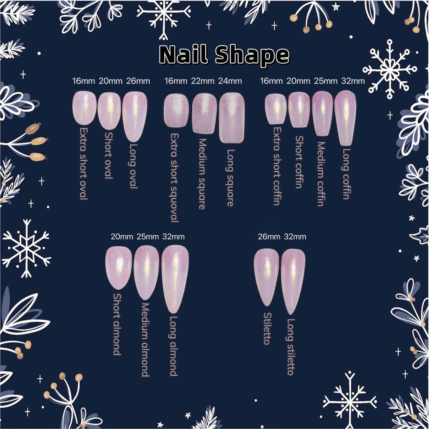 Starry Sweetheart Press-on Nails V Boutique Studio