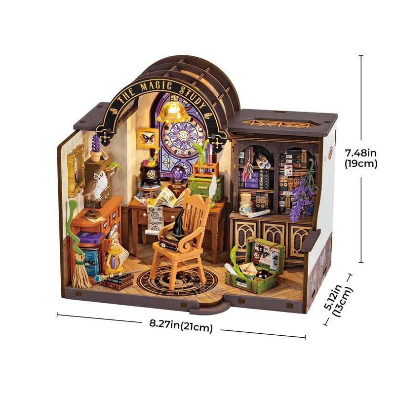 The Magic Study DIY Miniature House Rolife