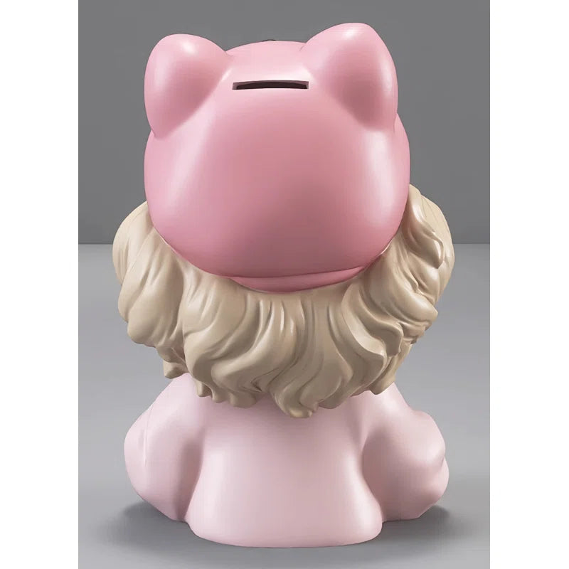 Cute Girl Pen Holder Desk Ornament