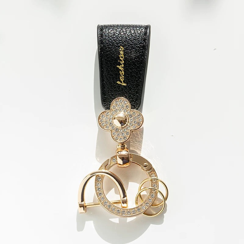Floral Brilliance Keychain