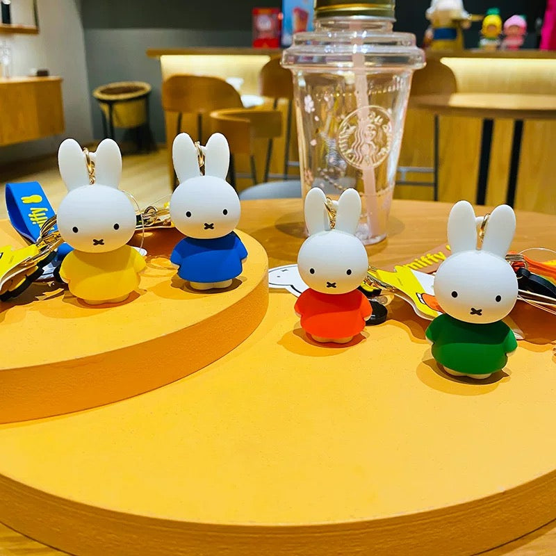 Miffy Bunny Keychain – Kawaii Silicone Bag Charm Gift Idea