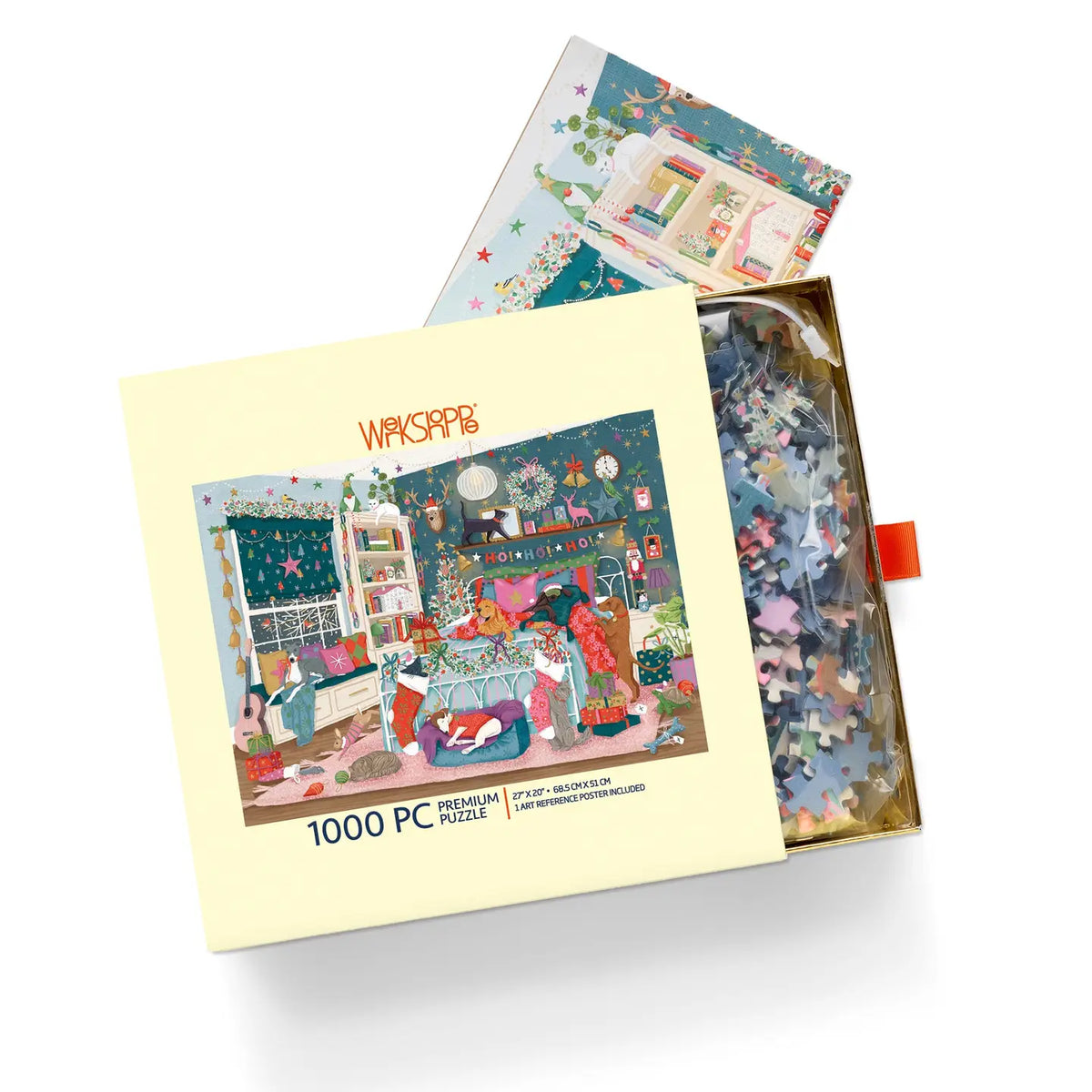 Christmas Morning 1000 Piece Puzzle WerkShoppe