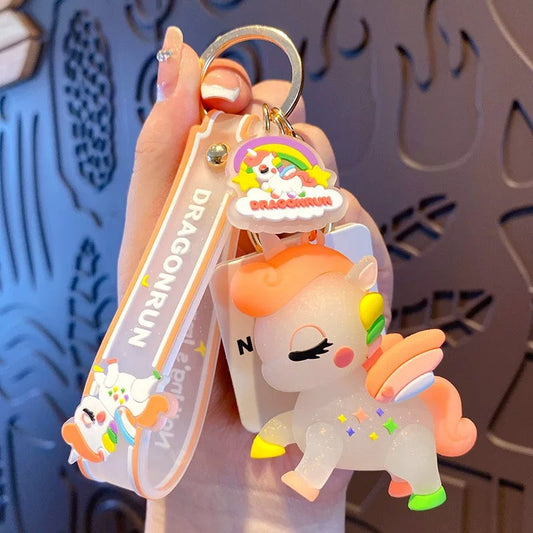 Cute Kawaii Unicorn Keychain V Boutique Studio