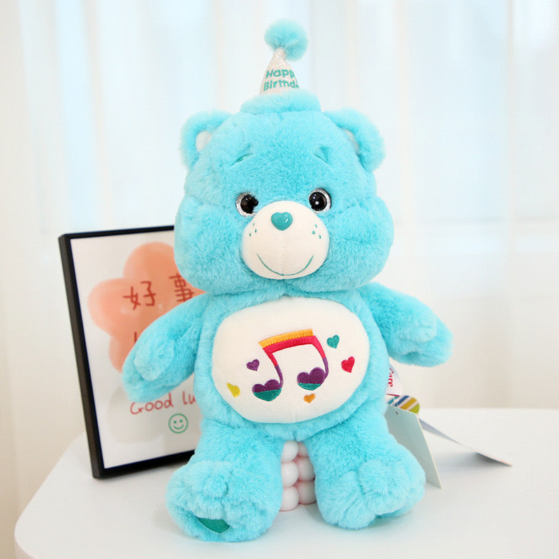 Care Bears Birthday Plush – Soft & Colorful Collectible Toy