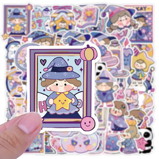 Witch Night Sticker Pack 55pcs