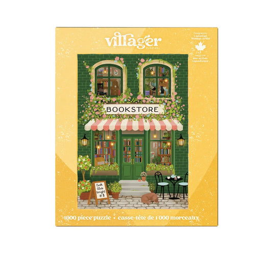 Emerald Bookstore 1000-Piece Puzzle