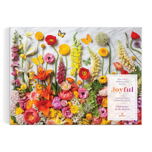Zodiac Flowers 1000 Piece Puzzle Galison