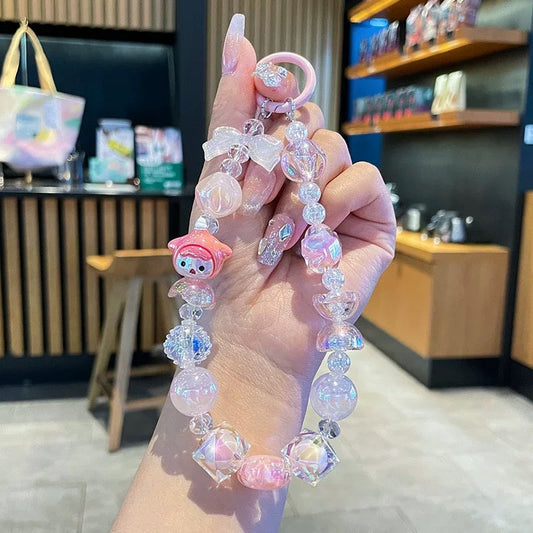 Pop Mart Crystal Phone lanyard V Boutique Studio