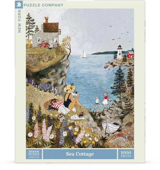 Sea Cottage 1000 Piece Jigsaw Puzzle New York Puzzle Company