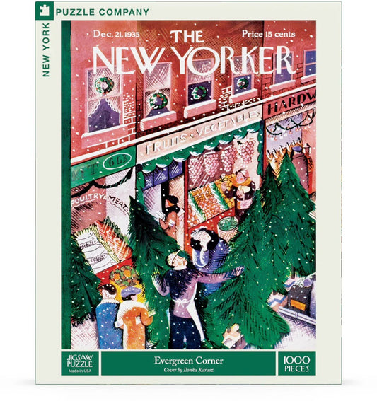 Evergreen Corner 1000 Piece Jigsaw Puzzle