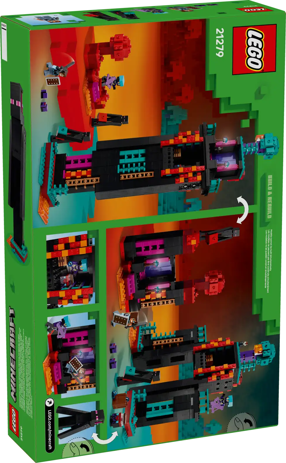 LEGO Minecraft The Enderman Tower 21279