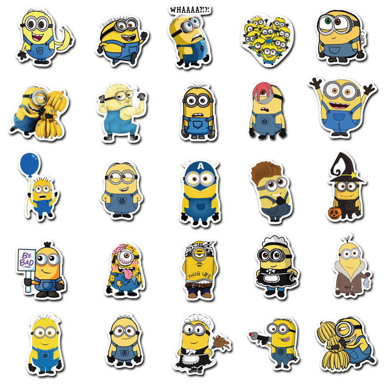 Minions Stickers - 50Pcs V Boutique Studio-New