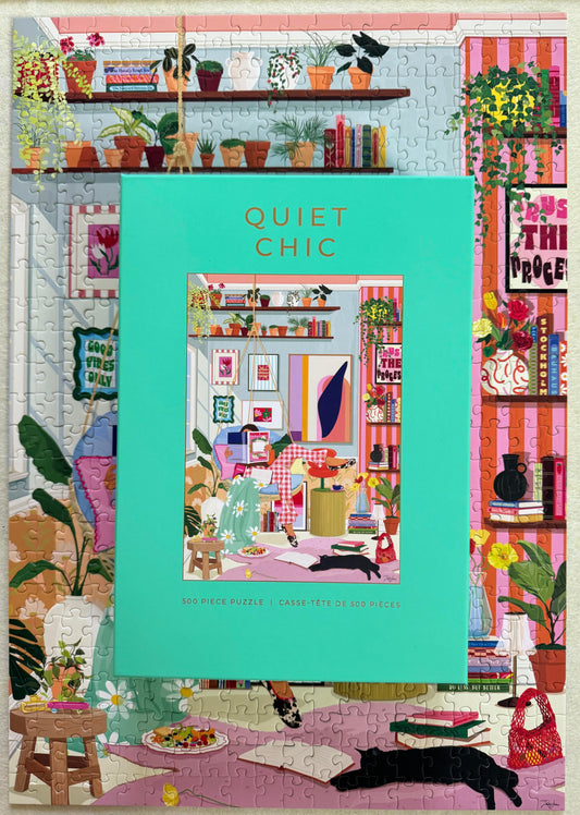 Quiet Chic 500 Piece Jigsaw Puzzle