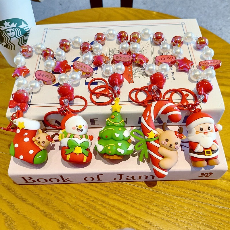 Merry Christmas Keychain V Boutique Studio