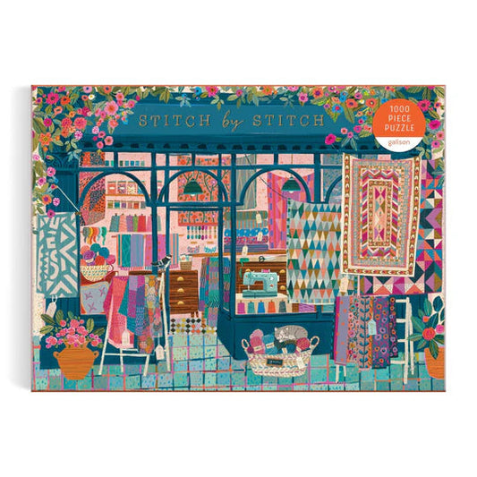 Stitch by Stitch 1000 Piece Puzzle Galison