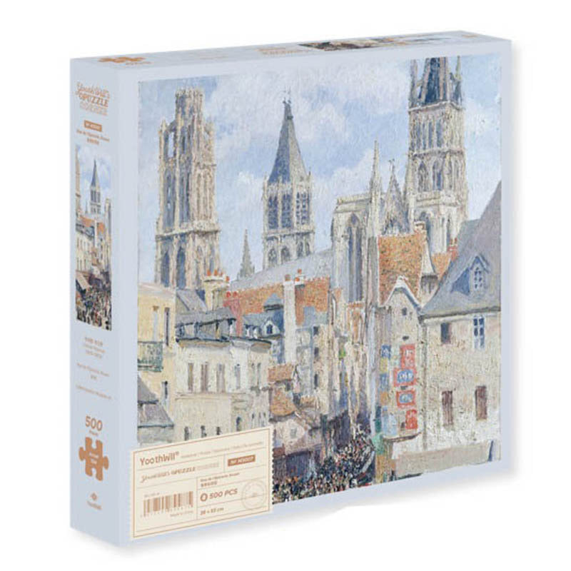 Rue de I'Epicerie Rouen 500 Piece Jigsaw Puzzle