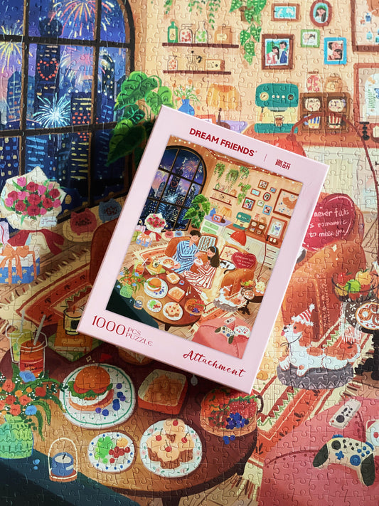 Dream Friends Attachment 1000 Jigsaw Puzzle