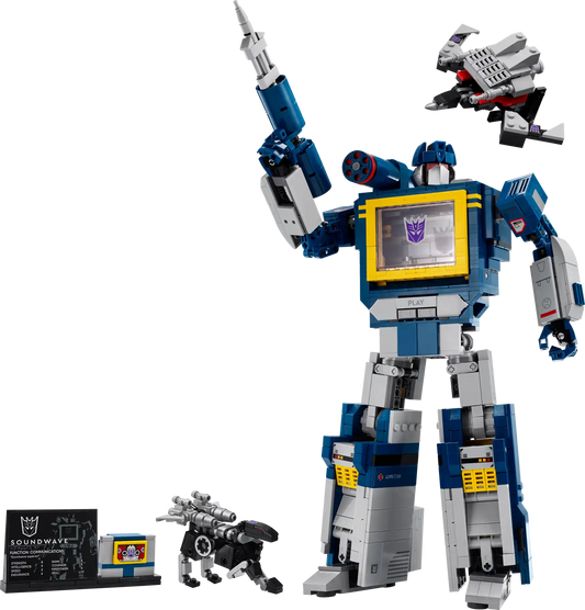 LEGO Icons Transformers: Soundwave 10358