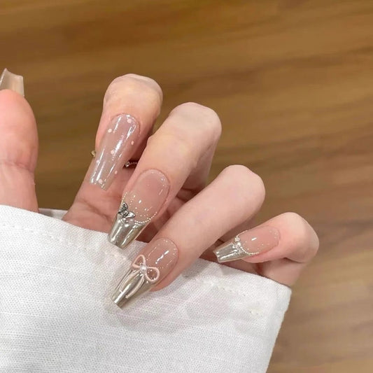 Sweet Butterfly Dream Press-on Nails V Boutique Studio