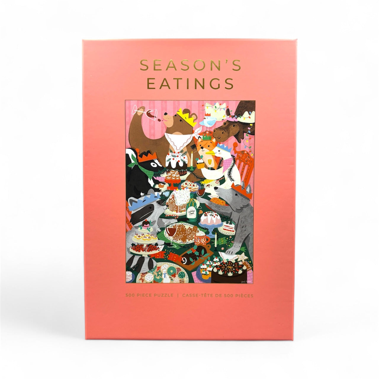 Season's Eatings 500 Piece Puzzle