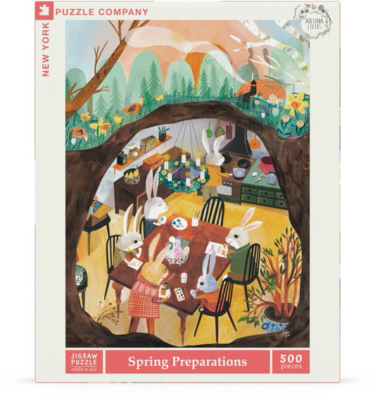 Spring Preparations 500 Piece Jigsaw Puzzle