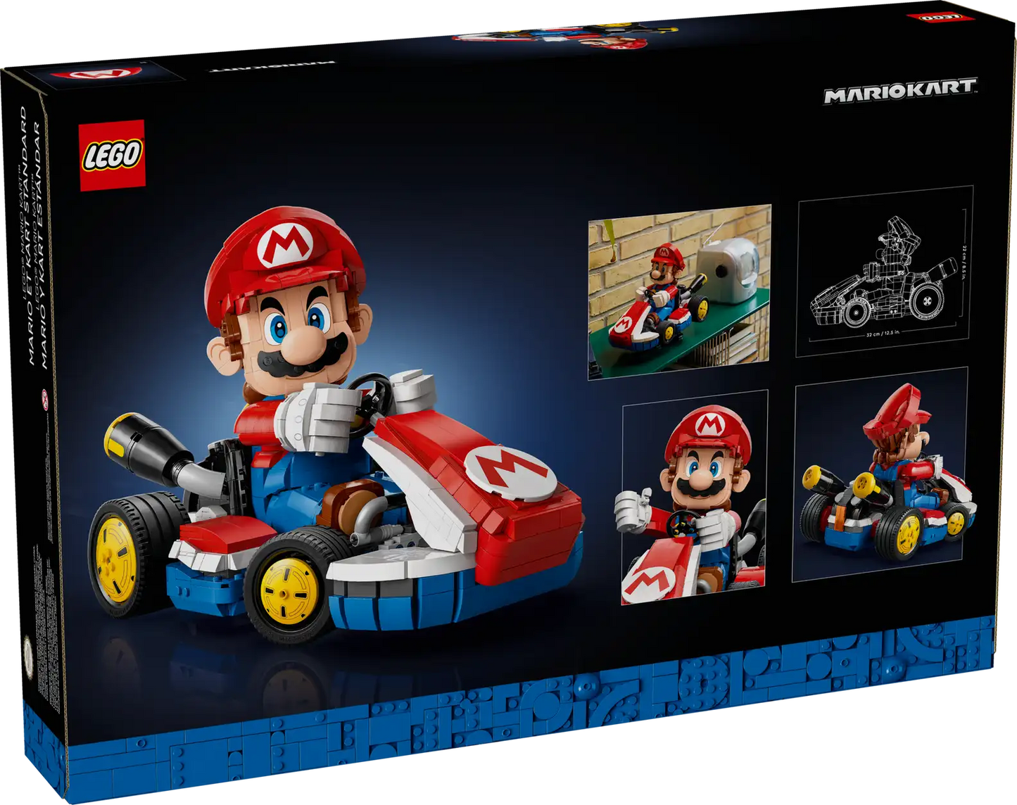 LEGO® Super Mario™: Mario Kart™ – Mario & Standard Kart 72037