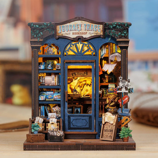 Journey Trace Bookshop – DIY Book Nook Kit V Boutique Studio