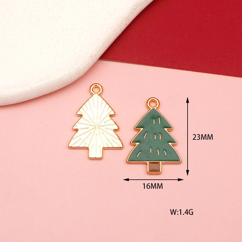 Festival Christmas Charms for Jewelry Making