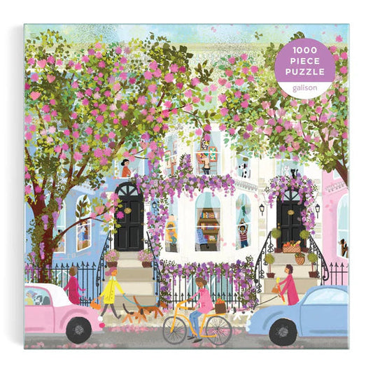 Joy Laforme Spring Terrace 1000 Piece Puzzle Galison