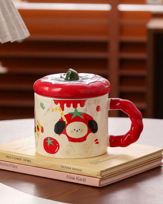 Creative Tomato Ceramic Mug