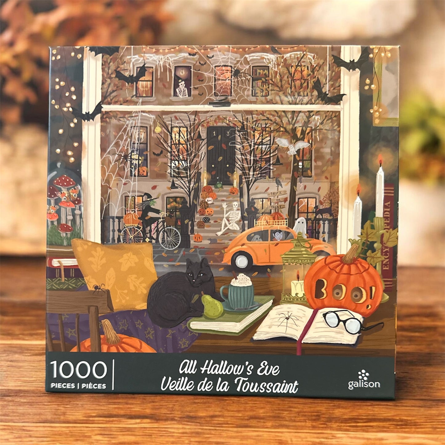 Galison All Hallow’s Eve 1000 Piece Jigsaw Puzzle Galison