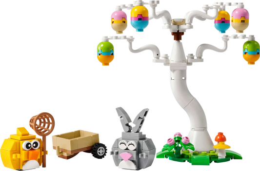 LEGO Easter Bunny and Chick Egg Hunt