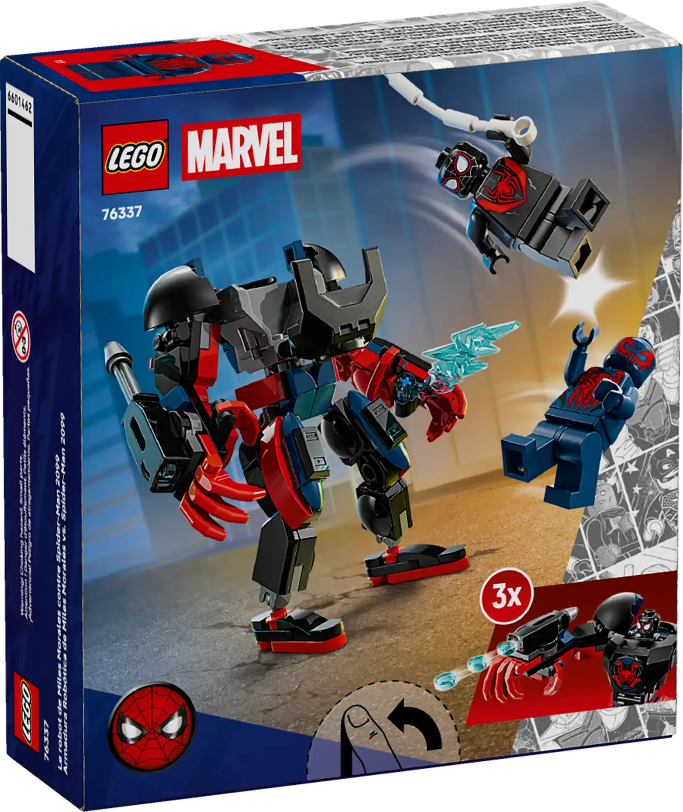 LEGO Marvel Miles Morales Mech vs. Spider-Man 2099