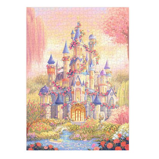Rose Castle 500 Piece Jigsaw Puzzle