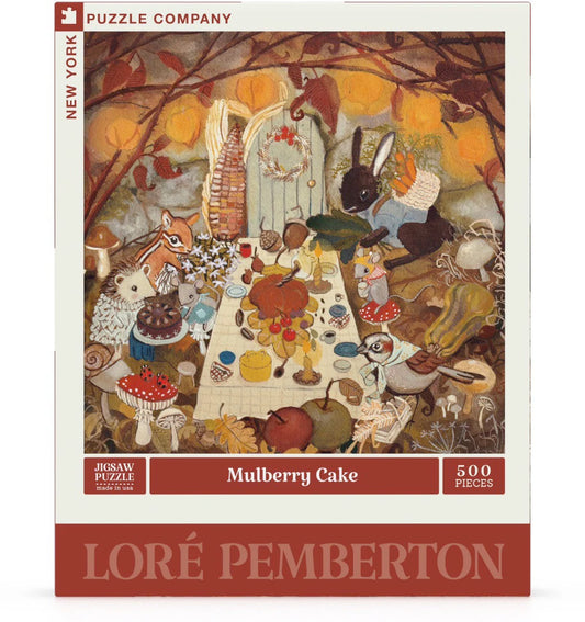 Mulberry Cake 500 Piece Jigsaw Puzzle