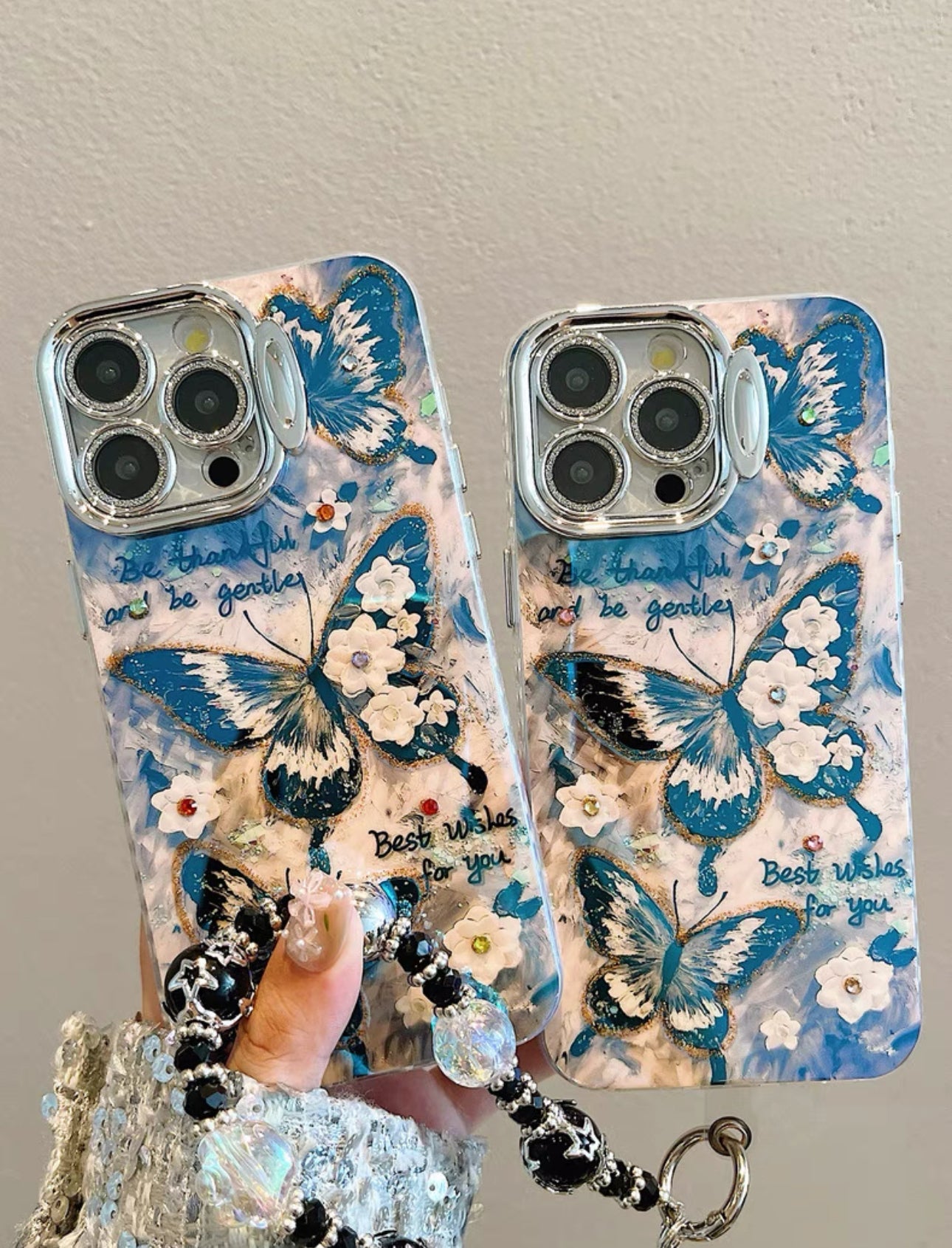 Black Butterfly Phone Case V Boutique Studio