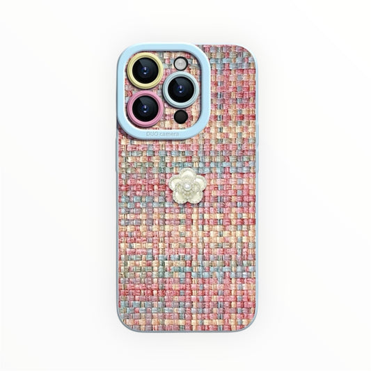Elegant Tweed iPhone Case – Anti-Drop & Cute Design