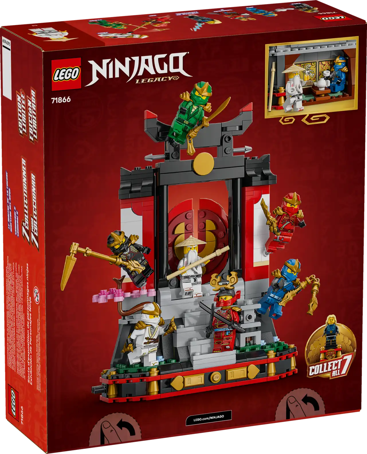 LEGO NINJAGO® Ninja Character Display 15th Anniversary 71866