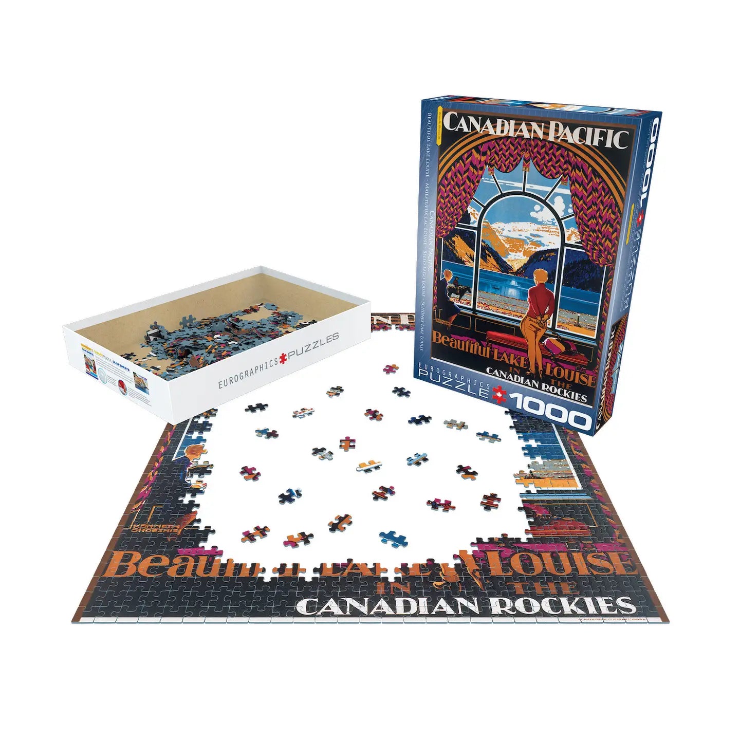 Beautiful Lake Louise 1000 Piece Puzzle