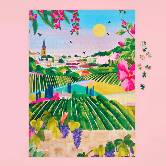 Village Vineyard 1000 Piece Puzzle WerkShoppe