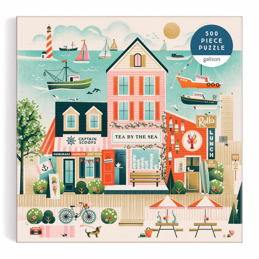 Beside the Sea 500 Piece Puzzle Galison
