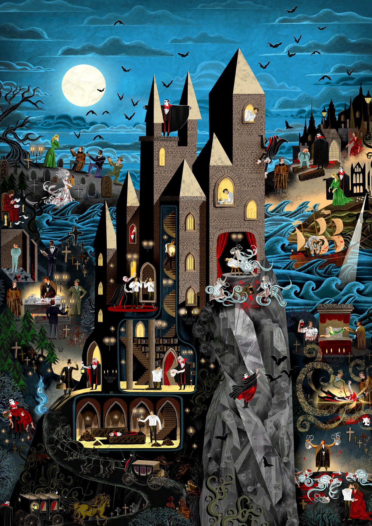 The World of Dracula 1000 Piece Puzzle