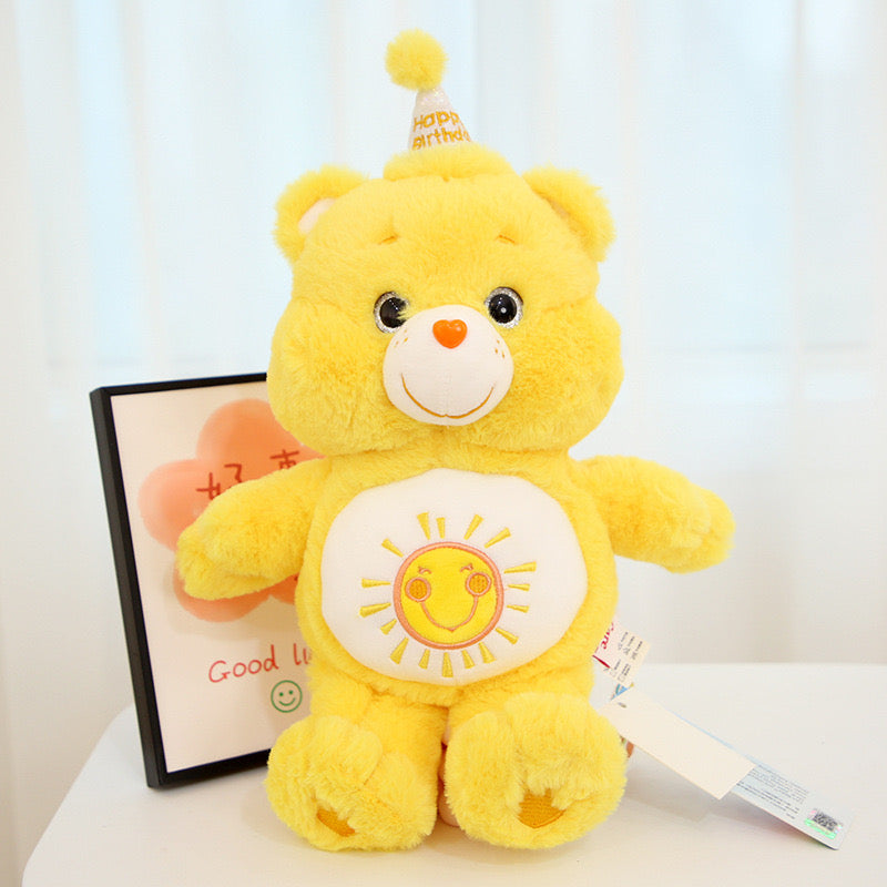 Care Bears Birthday Plush – Soft & Colorful Collectible Toy