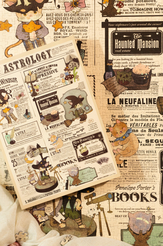 Cat Astrology 1000 Piece Puzzle