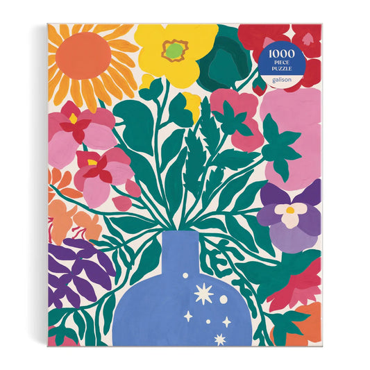 Zodiac Flowers 1000 Piece Puzzle Galison